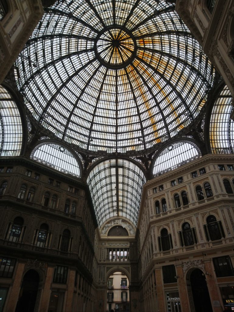 Interior of Galleria Umberto 1st