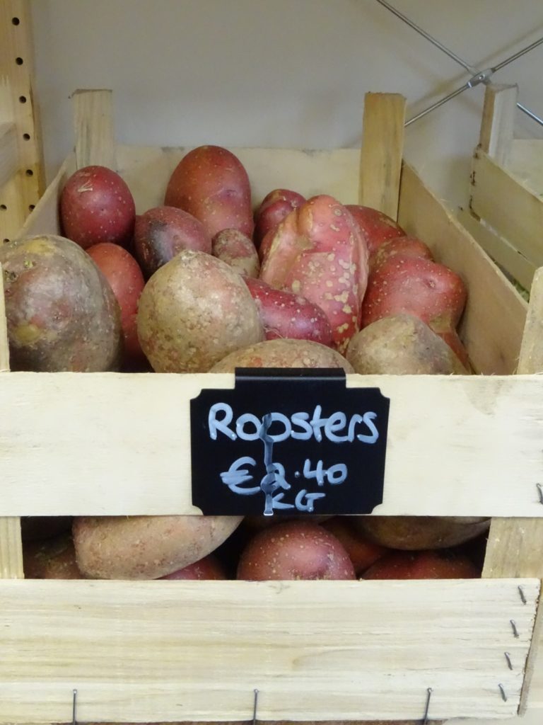 Barefoot Farm grown rooster potatoes