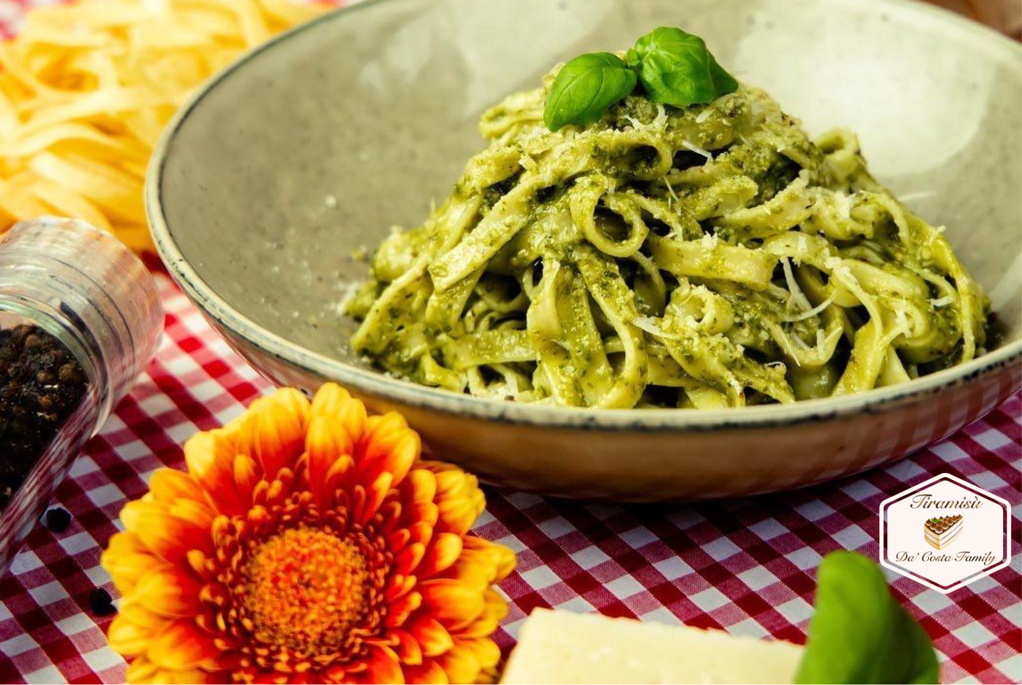 Bowl of Pasta in Osteria 